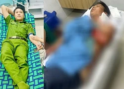 Thượng úy công an kịp thời cứu người chồng bị vợ đâm nguy kịch trong đêm