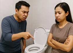 Tôi bấm nút xả 6 lít ở bồn cầu, bạn trai nổi giận mắng là hoang phí