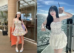 Biến hóa phong cách hè với các kiểu họa tiết chấm bi, hoa lá trẻ trung