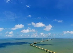 Bình minh trên biển Ba Động