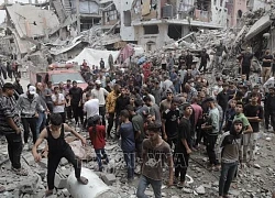 Các cuộc không kích vào Dải Gaza gây thương vong lớn