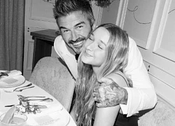 "Cam thường" tóm gọn David Beckham âu yếm con gái út Harper trên SVĐ, nhan sắc tiểu thư tài phiệt đời thường gây sốt
