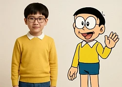 Dàn nhân vật hoạt hình Doraemon hóa người thật: Shizuka đẹp hơn bản gốc, 1 cái tên như xé truyện bước ra