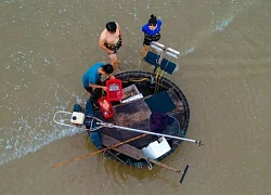 Đẹp nao lòng bình minh trên biển Thạch Hải