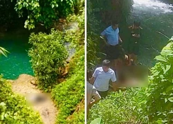Đôi nam nữ tử vong ở thác nước nổi tiếng Hòa Bình