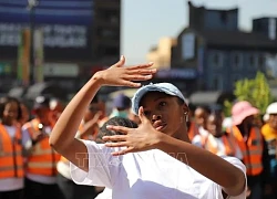Johannesburg 'bừng sáng' trong vũ điệu đường phố sôi động