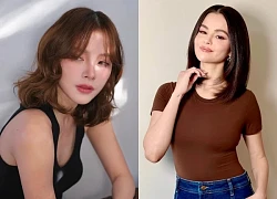 Kiểu tóc ngắn sang trọng, vừa gọn mặt lại mát mẻ