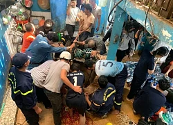Người cha lao xuống giếng sâu 35 mét cứu con gái