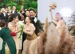 Những bó hoa cưới "linh nghiệm" của Vbiz: Sau màn "xin vía" là những đám cưới cực kỳ hoành tráng