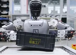 Robot hình người vào nhà máy Trung Quốc
