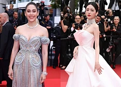 Thảm đỏ Cannes ngày 5: Châu Dã đọ sắc "chị đại" Chompoo Araya, nữ diễn viên Trung Quốc bị tóm khoảnh khắc đáng xấu hổ