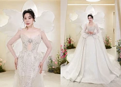 Váy cưới đính 10.000 viên pha lê, giá hơn nửa tỉ đồng của Hồ Quỳnh Hương