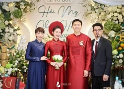 Viral ảnh Văn Hậu đi ăn cùng bố mẹ vợ cực phẩm, netizen trầm trồ: Gen đỉnh chóp bảo sao Hải My đẹp thế!