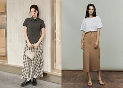 Chân váy dáng dài dễ mặc, dễ đẹp nhất mùa nắng