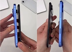 Lộ ảnh thực tế iPhone 17 Air so độ mỏng cùng iPhone 16 Plus