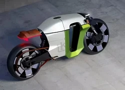 Mẫu xe café racer điện đầy cá tính hồi sinh chiếc mô tô Skoda từ năm 1899