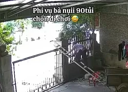 Phía sau video cụ bà 90 tuổi ở Yên Bái trốn con cháu trèo cổng đi chơi