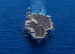 Tàu sân bay Mỹ về nước sau khi mất 3 chiếc F/A-18