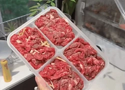 Trời nóng dễ làm thịt hỏng: Mẹ đảm chia sẻ cách chia nhỏ và cấp đông giúp tươi cả tuần, nấu lúc nào cũng tiện