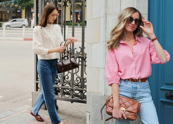 Cách mặc quần jeans mùa hè đẹp nhất