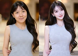 Đây là diện mạo thật của bạn gái hot girl Huỳnh Hiểu Minh trước khi "dao kéo" 40%?