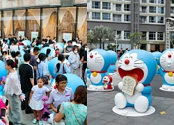Doremon xâm nhập VN, tín đồ Mèo Máy đổ bộ checkin Landmark, lộ chi tiết đáng ngờ