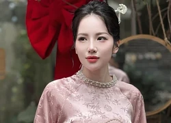 Loan Barbie gây thương nhớ trong bộ áo dài thướt tha