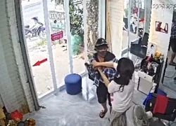 Người đàn ông lạ mặt xông vào hành hung nữ chủ tiệm cắt tóc ở Nghệ An
