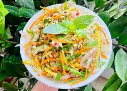 Giải nhiệt ngày hè với nộm tai sụn rong biển giòn ngon, thanh mát, ăn vào là mê