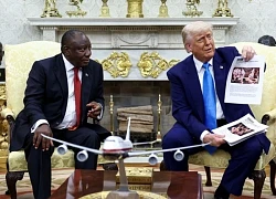 Ông Trump khẩu chiến với Tổng thống Nam Phi Ramaphosa