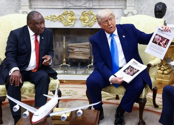 Tổng thống Trump lấy nhầm ảnh ở Congo làm bằng chứng diệt chủng ở Nam Phi