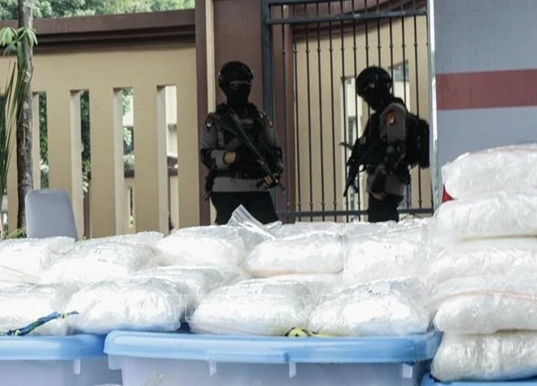Indonesia thu giữ lượng ma túy lớn kỷ lục