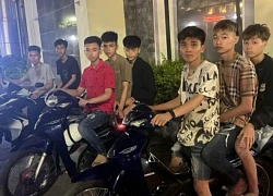 Làm rõ nhóm thanh, thiếu niên mang hung khí náo loạn đường phố