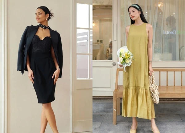 Nét thanh lịch với váy suông cho cô nàng hiện đại
