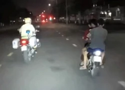 Xác định danh tính 3 thanh niên lạng lách xe máy thách thức CSGT