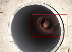 20 phút giải cứu cháu bé 8 tuổi kẹt tay trong đường ống hút nước áp lực cao