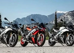 Aprilia Tuono V4 Naked bike mạnh mẽ, giá từ 650 triệu đồng