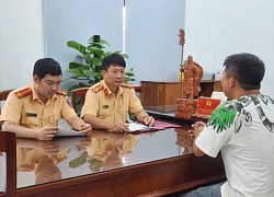 CSGT tỉnh Bình Định vạch trần 2 người gian dối khi nộp phạt giao thông