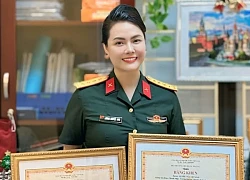 Đại úy, ca sĩ Lương Nguyệt Anh đón 2 tin vui liên tiếp