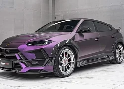 Lamborghini Urus biến hình dữ dằn hơn với bodykit carbon và mâm 23 inch