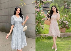 Mặc đẹp với váy hoa nhí cho nàng yêu vẻ đẹp cổ điển