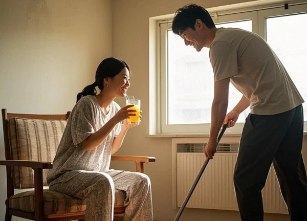 Một tuần ở nhà chị gái, nhìn cách anh rể chăm sóc chị mà tôi ngỡ ngàng