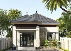 Những mẫu thiết kế nhà 1 tầng mái Nhật phổ biến nhất 2025