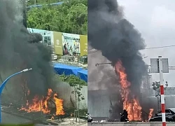 Cháy nổ dữ dội trụ điện ở TP Thủ Đức, nhiều người hoảng sợ