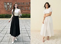 Thanh lịch, nữ tính trong từng bước chân với váy maxi