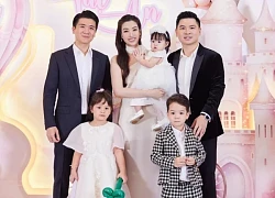 Thiếu gia nhà bầu Hiển tặng quà cho ái nữ của Đỗ Mỹ Linh làm lộ luôn cảnh bên trong biệt thự bạc tỷ