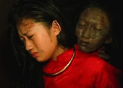 Chị em Mai Mỹ Ngân - Mai Cát Vi trầy trật hóa ma nữ hai đầu trong 'Út Lan: Oán linh giữ của'
