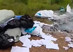 Hà Nội: Xác minh vụ đốt giấy tờ, tài liệu tại huyện Đan Phượng