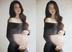 Khoe ảnh bầu mộc mạc trước ngày đẻ, Quỳnh Lương thú nhận một điều khiến hội bỉm sữa cảm thông