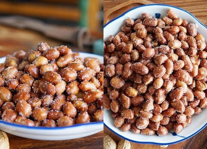 Làm lạc rang muối đừng cho ngay vào chảo, thêm 1 bước và 1 nguyên liệu, để cả tuần vẫn giòn bùi thơm nức